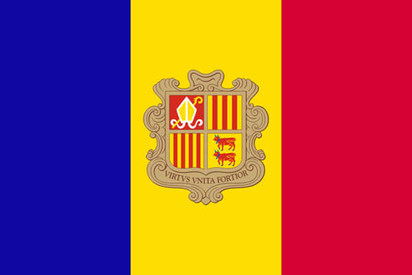 Andorra drapeau